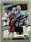 Caitlin Clark - Iowa Hawkeyes - Autographed Card - Donruss - Panini Collection