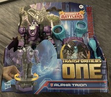Transformers One Robot Battlers Alpha Trion 4.5" Action Figure Hasbro