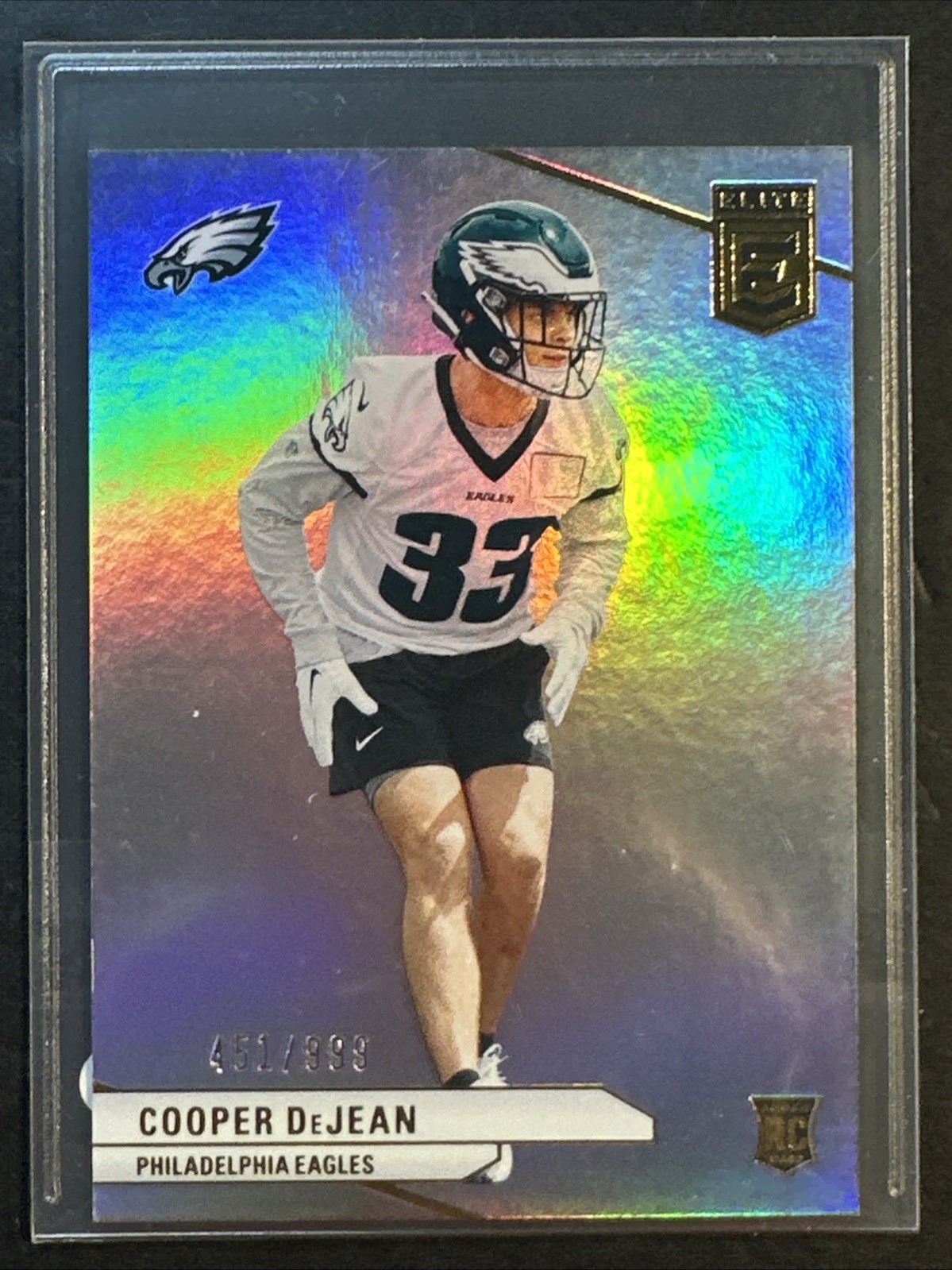2024 Panini Donruss Elite - Rookie Cooper DeJean 451/999 (RC) #171 Eagles