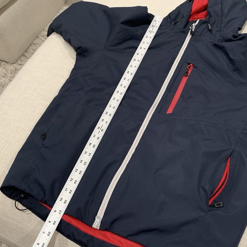 New Chick-Fil-A Men’s Blue Team Style Oobe Hooded Rain Jacket Windbreaker Size M - Picture 14 of 14