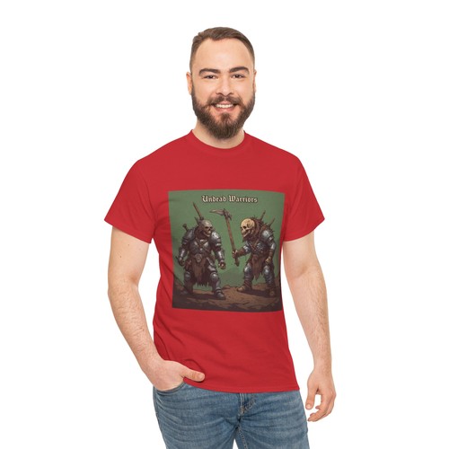 Untote Krieger T-Shirt | Skelett Ork Fantasy RPG Art - Bild 28 von 30