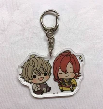 Japanese anime Libra of Nil Admirari nikoichi acrylic keychain Shizuru and Rui