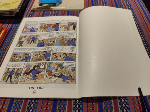 2 X Vintage 1979 Herge TINTIN Books DESTINATION MOON/EXPLORERS ON THE MOON Vgc - Picture 14 of 15