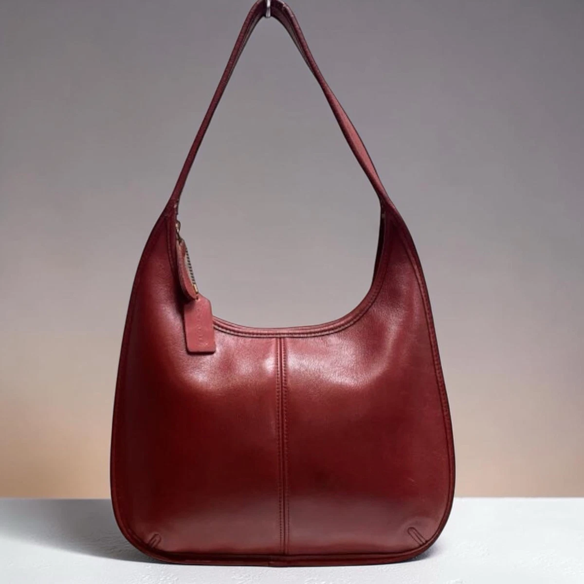 バッグ Coach Hobo Red Clip Brown Bag Signature Coach Hobo Bags Red Bags & Handbags for Women for sale | eBay