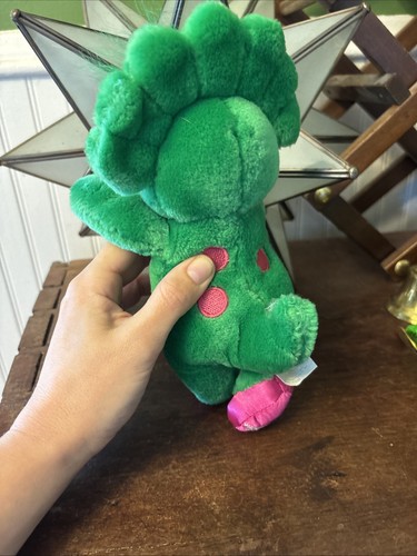 Vintage 1992 Baby Bop Dinosaur 10" Plush Barney and Friends Lyons Group Golden - Picture 5 of 7