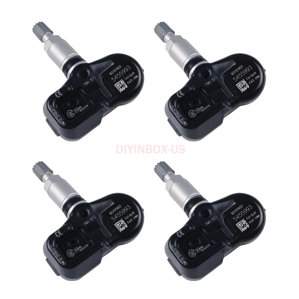 4pcs PMV-107J 42607-33021 OEM Tire Pressure Sensor TPMS For Toyota Lexus US Foto 3 de 4