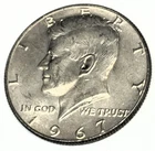# C9790    U.S.   COIN,     KENNEDY HALF DOLLAR   1967