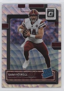 2022 Panini Donruss Optic Rated Wave Prizm /300 Sam Howell #205 Rookie RC