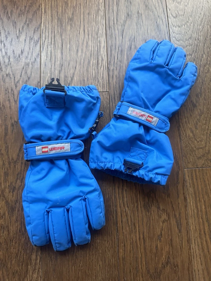 Lego Wear Handschuhe Skihandschuhe Blau Unisex Kinder Gr.134/140,J.9/10