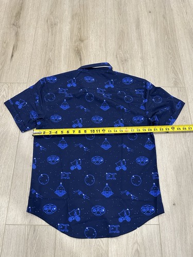 NWT RSVLTS Men's Medium E.T. Phone Home 40th Anniversary Button-Down Shirt - Picture 9 of 10