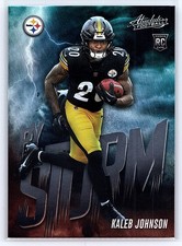 2025 Panini Absolute #8 Kaleb Johnson By Storm