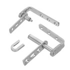  2 Pcs Swinging Door Hardware Gravity Hinge Replacement Auto Close Hinges