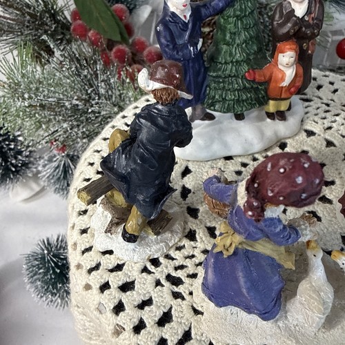 Navidad Miscelánea Pueblo Gente 5 Piezas. - Imagen 8 de 14