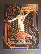 2024-25 Panini Select - Premier Level Alexandre Sarr #185 (RC) - Wizards