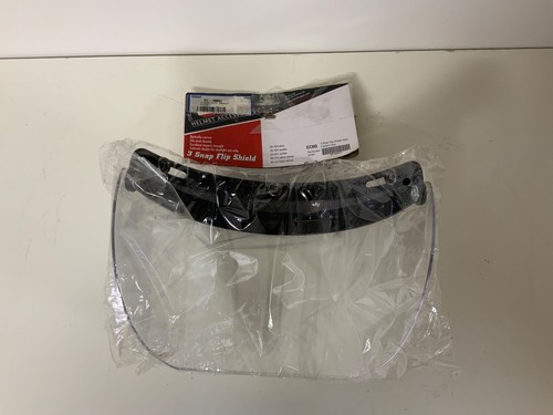 ECHO 02-205 3 SNAP FLIP SHIELD HARD COATED CLEAR - Picture 2 of 2