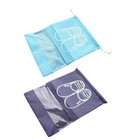  2 Stücke Reiseschuhe Taschen Verdicken Tragbare Kordelzug Schuhe Beutel