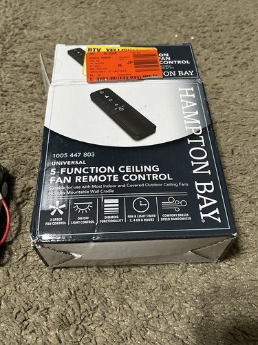 Hampton Bay 3-Speed Universal Ceiling Fan Premier Remote Control QUALITY! - Picture 3 of 4