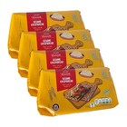 Rivercote Sesame Crispbread 250g x 4 – Crunchy Light Snack, High Fibre Crackers