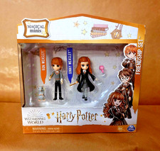 Wizarding World Potter Magical Minis Ron & Ginny Weasley Conjunto de Amistad NUEVO