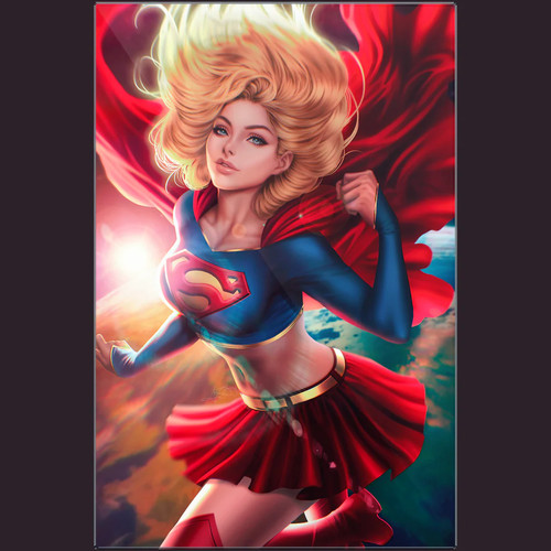 Supergirl "Flight" Metal Print - Picture 2 of 8