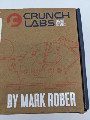 Crunch Labs by Mark Rober DOMINO CATAPULT Engineering Open Box