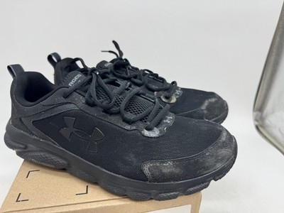 Under Armour Charged Assert 9 Sneakers Mens Black Low Top Running Shoes - 11.5