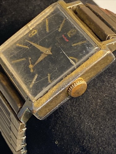 Vintage 1960's Waltham 25 Shock Protected manual Wind Men's Watch Great Shape - Picture 4 of 11