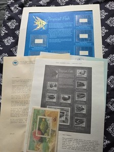 Tropical Fish Commemorative Stamps
