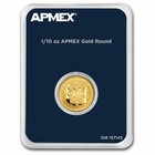 1/10 oz Gold Round - Apmex (In Tep Package)