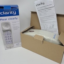 Clarity C210 Amplified 1-Line Trimline Phone for Hearing Impairment Landline NEW