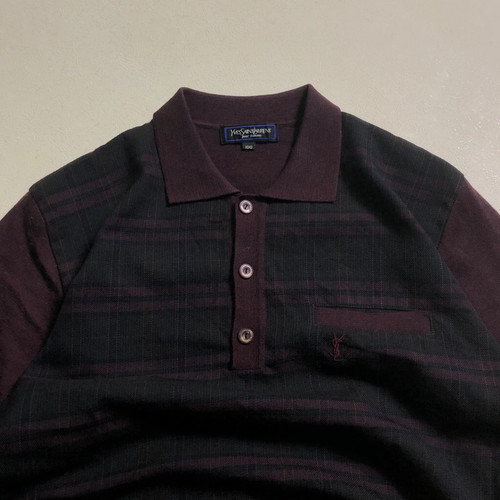 Vintage Yves Saint Laurent YSL Polo Pullover - Bild 5 von 6