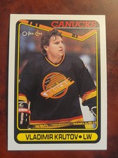 1990-91 O-Pee-Chee OPC Vladimir Krutov ROOKIE RC #380 Vancouver Canucks MINT