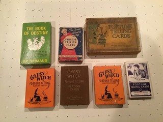 Vintage Fortune Telling Cards Set