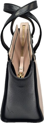 Bolso de mano Kate Spade mediano de cuero Cedar Street Hayden beige cálido y negro - Imagen 14 de 15