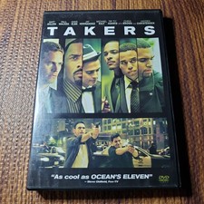 Takers DVD 2010 Action Thriller Matt Dillon Paul Walker Idris Elba