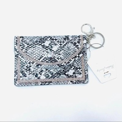 Python SnakeSkin KeyChain Wallet Coin Purse