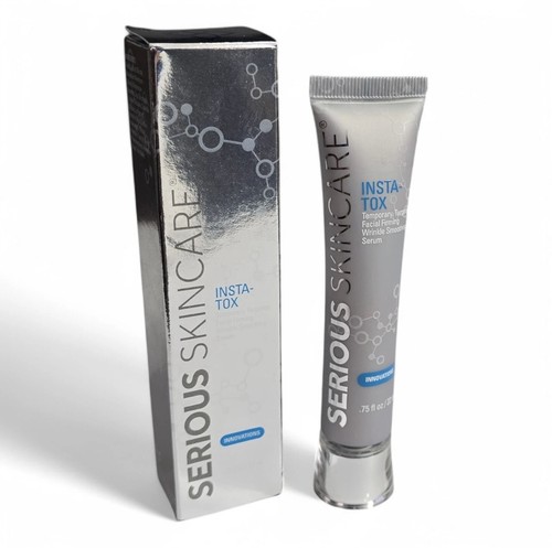 Serious Skincare INSTA-TOX Instant Line & Wrinkle Filler Face Serum Firm .75 oz - 第 1/12 張圖片