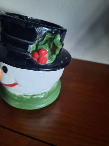 Schneemann Tasse wunderschön zu Weihnachten BN - Bild 2 von 4