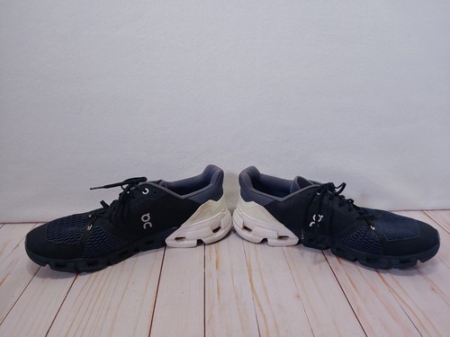 On Cloudflyer 4 Black White Mens Size 11.5 Athletic Running Training Shoes - Picture 10 of 13