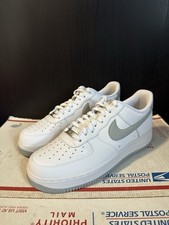 Nike Air Force 1 Low '07 ‘White Light Smoke Grey’ FJ4146 100 Size 9.5