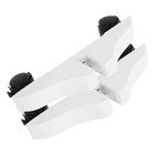  2 Pcs Room Divider Privacy Screen Holder Support Feet Folding Wood Base