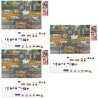  3 Sets Verkehrszeichen Spielzeug Kinder Playmat Kinderverkehrsspielzeug