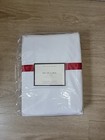 Pottery Barn  Organic Cotton Morgan Duvet Cover Full/Queen 400 TC White  $199