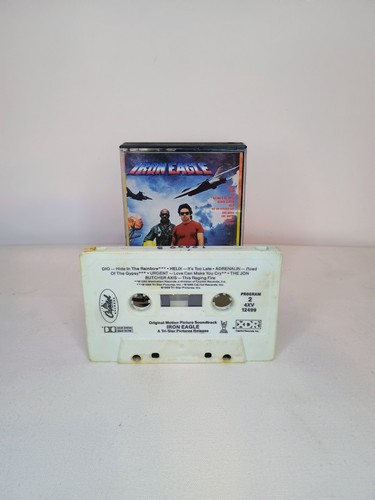 Iron Eagle Original Motion Picture Soundtrack Cassette Tape - Picture 3 of 3
