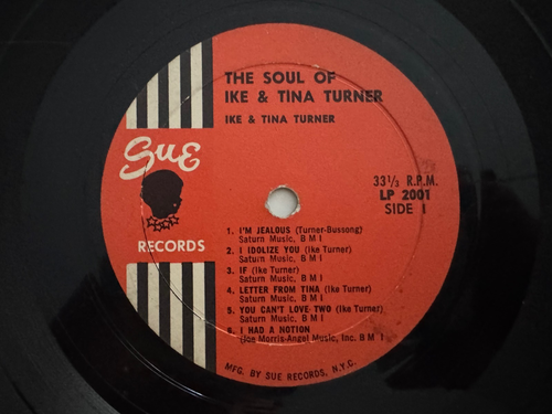The Soul Of Ike & Tina Turner LP - Original Mono Sue LP 2001 Bell Sound - Imagen 4 de 4