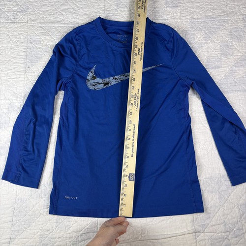 Nike Dri-Fit Shirt Youth Medium Long Sleeve Athletic Performance - Picture 4 of 8