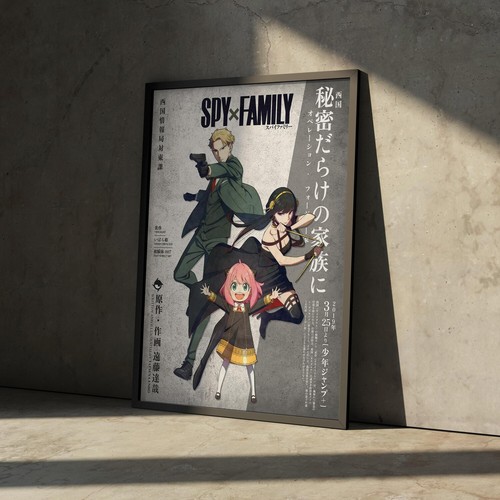 Póster Spy X Family - Impresión de arte de pared de anime y manga - Imagen 3 de 5