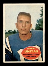 1960 Topps #1 Johnny Unitas ! VGEX X3203645
