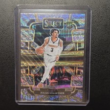 2023-24 Panini Select - Concourse Julian Strawther #78 Elephant Prizm (RC)