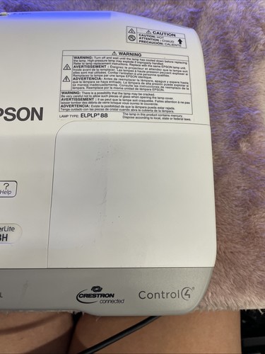 Tested & Working! Epson Powerlite 98H Model: H687A - Picture 4 of 13